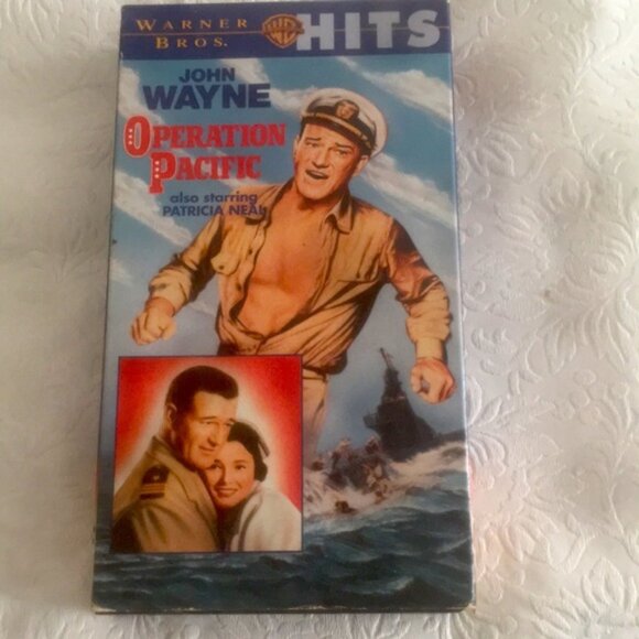 VTG John Wayne Operation Pacific VHS#15889 - Picture 1 of 8